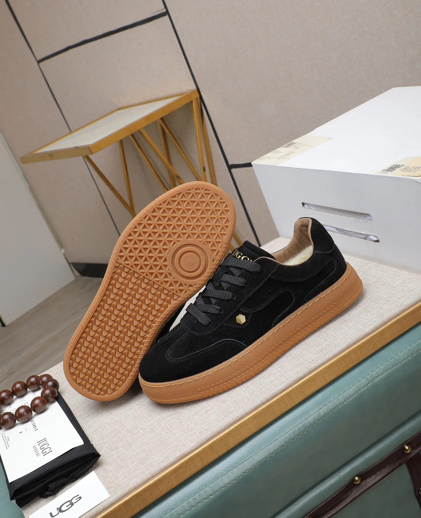 Men's shoes 💰540 IUGGI new retro presbyopia men's shoes, casual and versatile, full of high-end sense, fashionable, luxury and personalized style, joint style, retro presbyopia factor, full of handsome style, first layer suede cowhide, lining wool, rubber outsole, light and non-slip size: 39-44